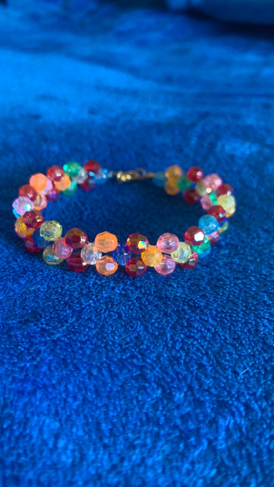 Handmade multicolour bracelet 