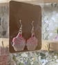 Handmade Free Standing Lace Earrings Cup cakes  - Image 4