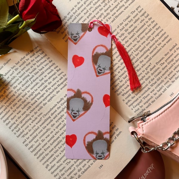 Horror Clown Bookmark