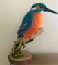 Kingfisher needle felted bird ornament  - Image 2