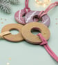 Party Ring Biscuit Decoration, Polymer Clay Christmas Tree Hanger ...