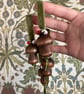 Little Traditional Style Christmas Mushroom Ornaments set of 4  - Image 2