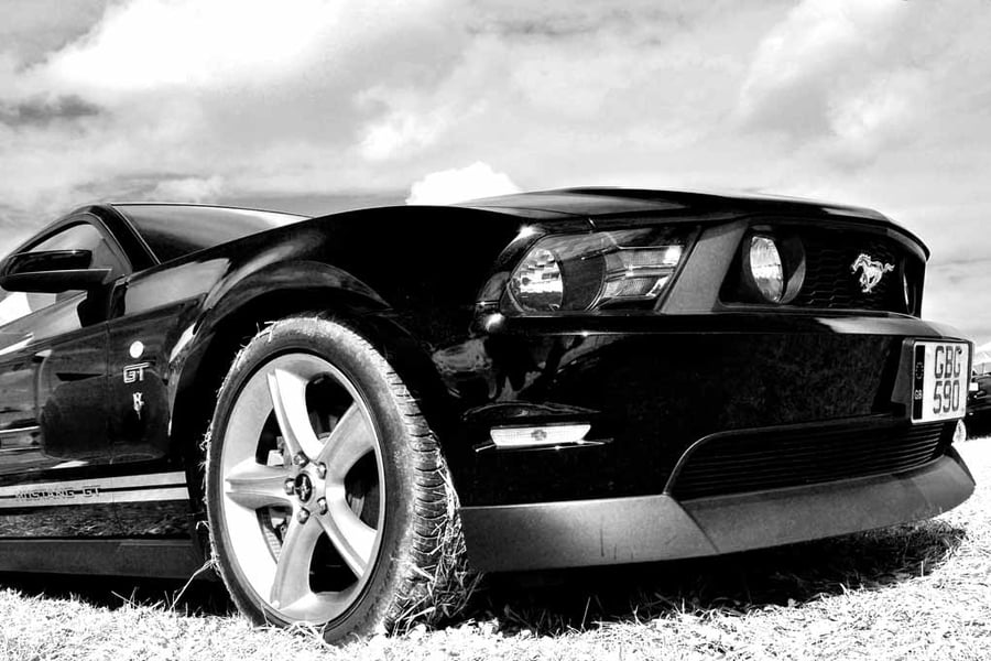 Ford Mustang GT Sports Car Photograph Print