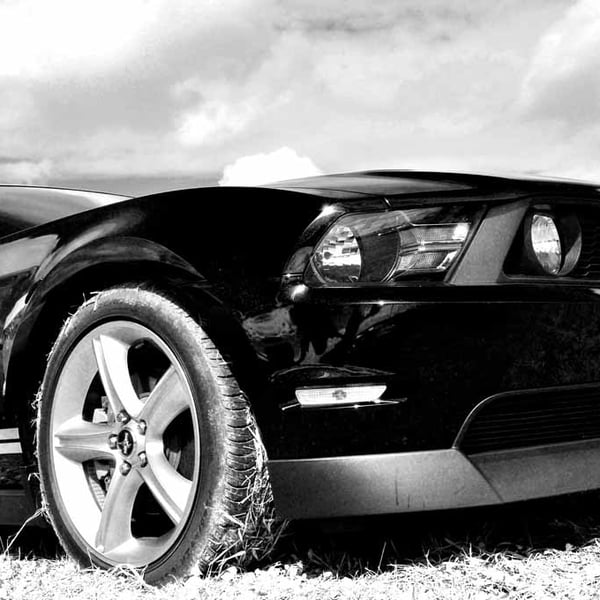 Ford Mustang GT Sports Car Photograph Print