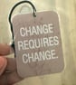 Motivational Car Air Freshener Martin Luther King Jr. Quote Hanging Charm - Image 7