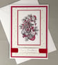 A6 Christmas stocking Christmas card - Image 4