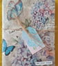A6 Notebook Hydrangea Collage - Image 2