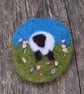 Sheep Needle felt brooch  - Image 2