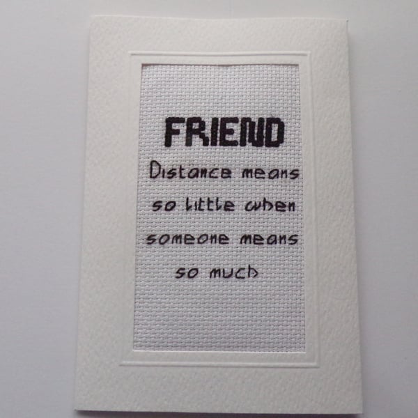 Birthday Card, Greetings Card, Card for Friend
