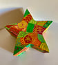 Hand painted wooden star shape box - Image 3
