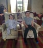 Kids Armchair Blue Faux Leather Fabric Children's Chair Toddler Bedroom Boys  - Image 3