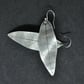 Silver leaf drop earrings - Image 4