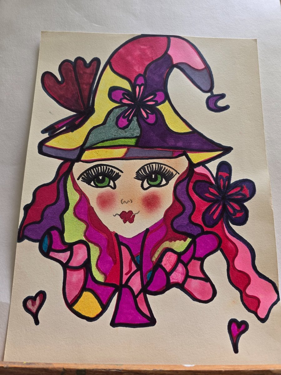 Fairy Witch Drawing 