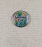 Gardening Club - Garden Themed Badge - Large Resin Topped Pin Badge