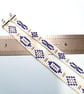 Beaded Blue and White Handmade Loom bracelets - Image 8