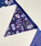 Blue Christmas Bunting - large - reversible  - Image 7