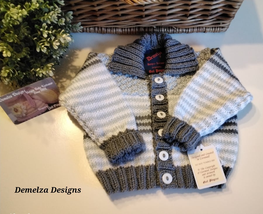 Baby Boy's Collar Cardigan 9-18 months size