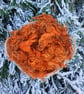 50g Orange Gotland Fleece - Image 2
