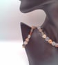 Jasper Heart and Glass Disc Beaded Jewellery Set, Gift for Her, Heart Jewellery - Image 7