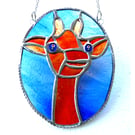 Giraffe Suncatcher Stained Glass 015