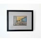 Framed Original Painting Modbury Devon Watercolour - Image 1
