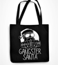 Gangster Santa  - Novelty Funny Christmas Tote Bag - Shopper Bag xmas Gift - Image 4