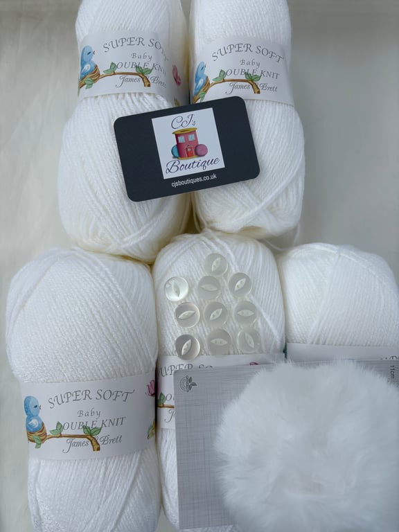 Supersoft White DK package