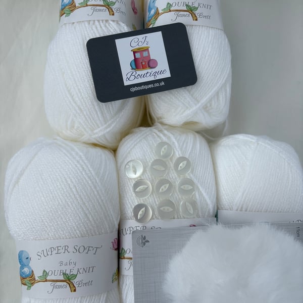Supersoft White DK package