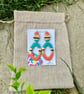 Oval Strike Dangle Earrings - Image 1