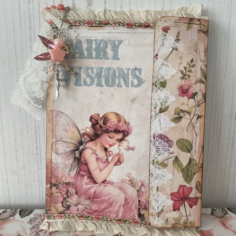 Postcard Set and Folder  Fairy Visions by Carolee Crafts PB13 - 0006