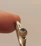 Handmade Sterling Silver Grey Moonstone Ring - Image 9