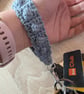 Sky Blue Wristlet Keyring - Image 4