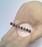 Faceted Ruby in Zoisite Bar on 925 Silver Chain & Earrings, Gift for Her - Image 5