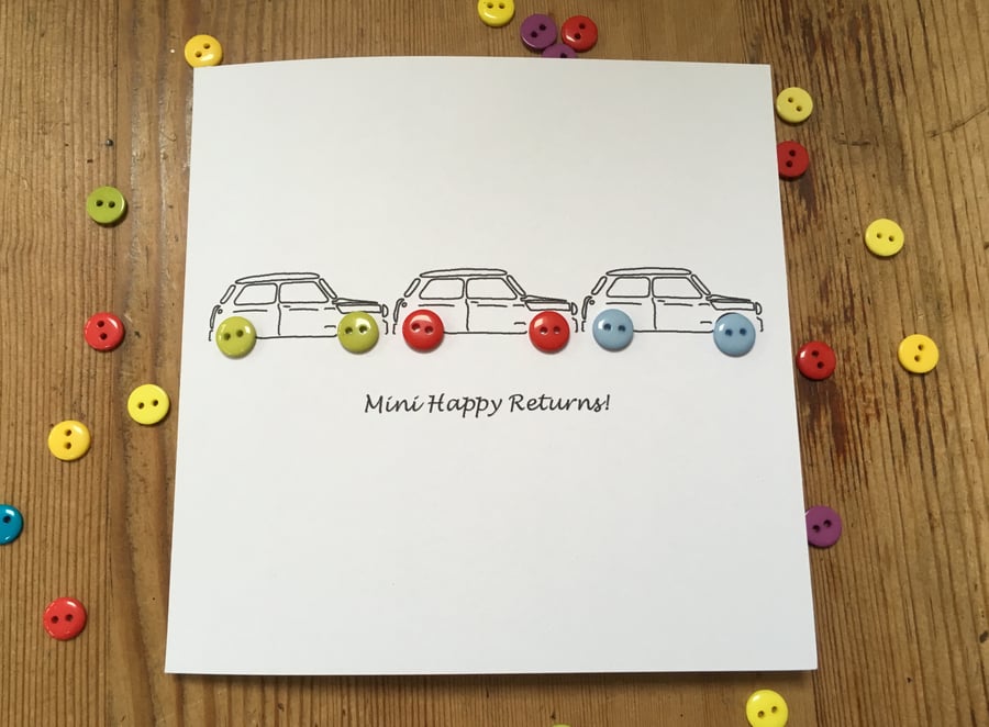 Mini Birthday Card