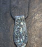 Handcrafted boho wearable art pendant