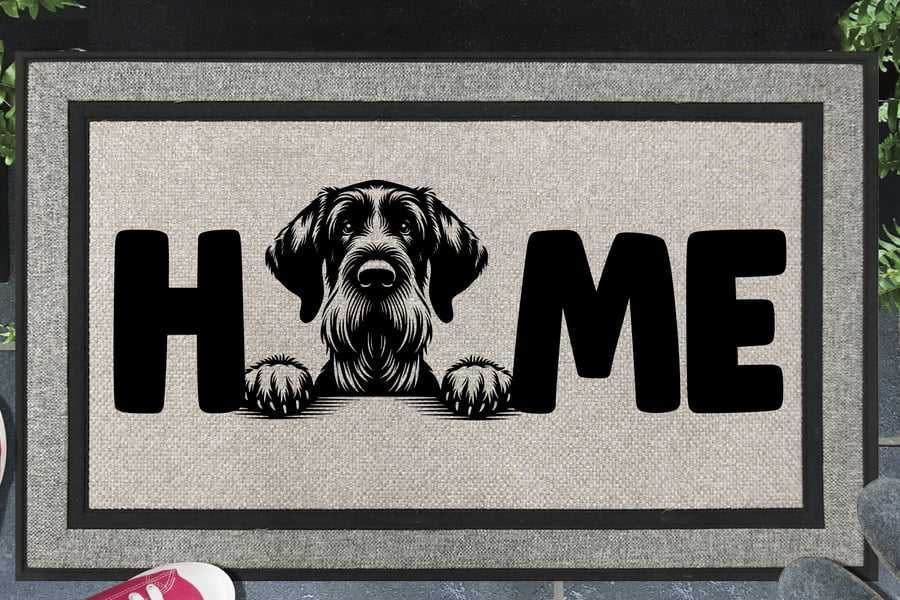 Spinone Italiano Home Door Mat No.1 - Welcome Mat - All Weather 