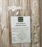 Snowflake stick and stitch embroidery design. DIY Christmas tree bauble pattern. - Image 4
