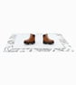 Hiking Boot Earrings, Walking Boot Studs, Silver Plated or Sterling Silver Backs - Image 2