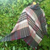Ethical Wool and Fleece lined Poncho - made to order