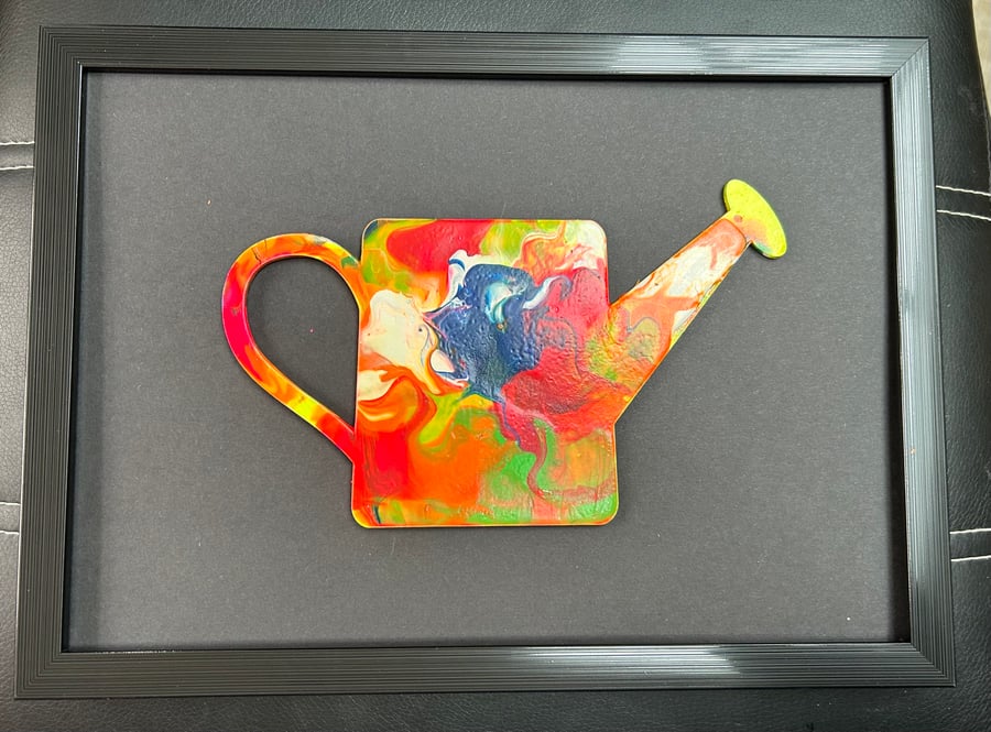 Colourful Watering Can Picture 