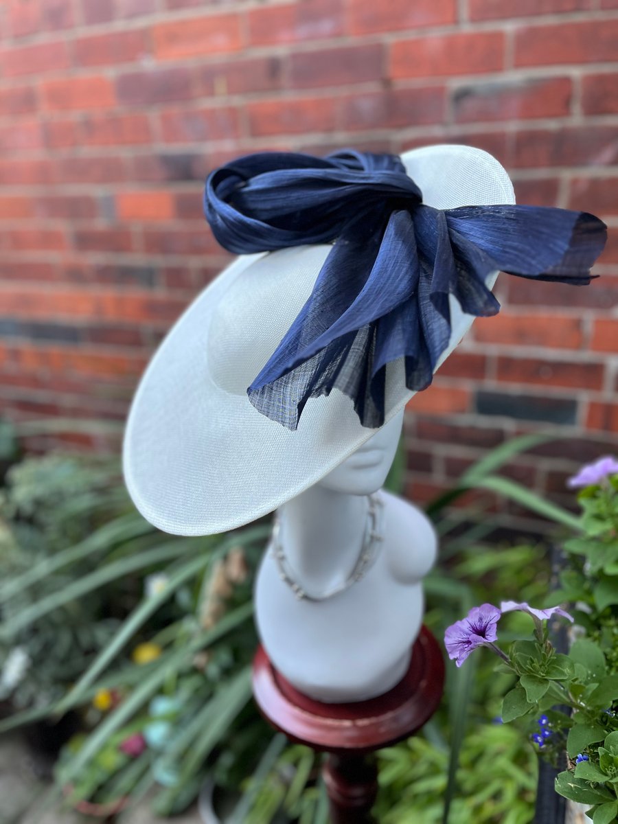 Beautiful Handmade hat, Hat for the Races, Hats for Ascot, Special Occasion Hats