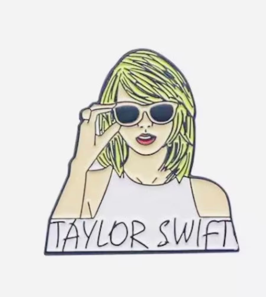 Taylor Swift Pin Badge