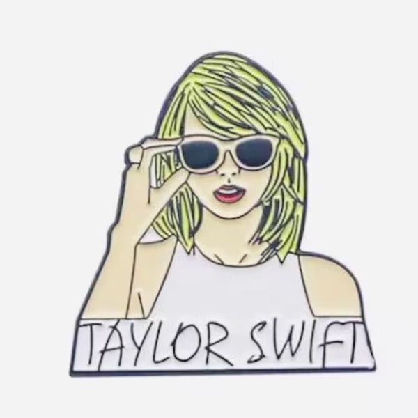 Taylor Swift Pin Badge