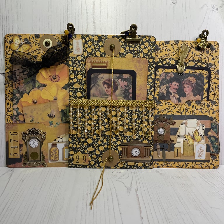 Ephemera - Pockets - Set of 3 by Carolee Crafts PB8 - 0005