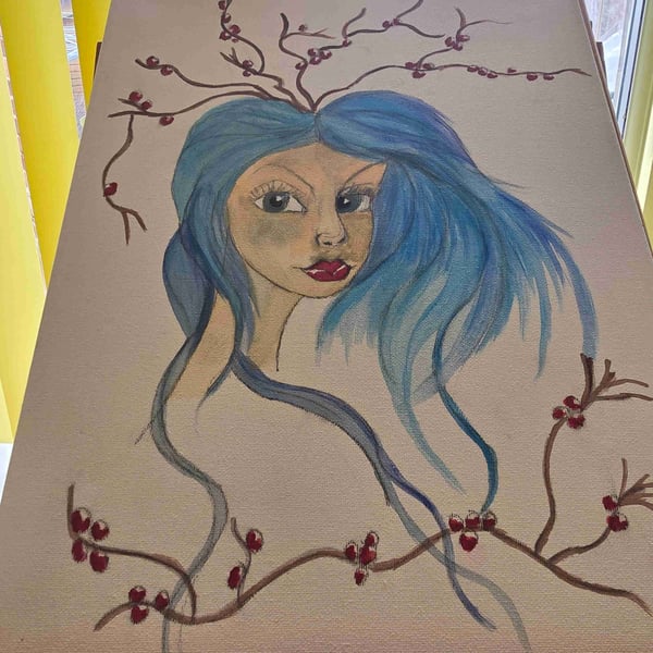 Fae Canvas Painting 