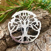 Wolds Way Silver Tree Of Life Brooch Yorkshire Heritage Craft F&W