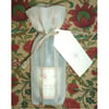 Bottle gift bag with personalised tag