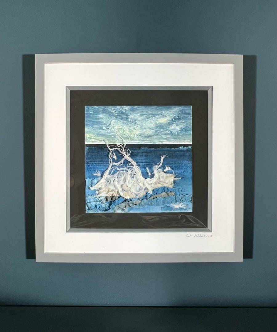 Stormy Weather seascape coast landscape painting