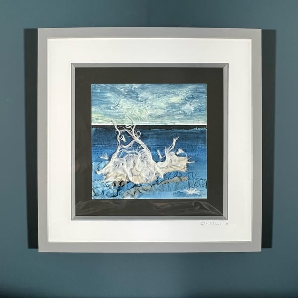 Stormy Weather seascape coast landscape painting