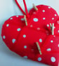 Notice board. Heart shaped memo board. Padded notice board. Heart. Ref 142 - Image 1